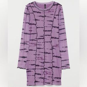 Mesh Purple Dress - XS